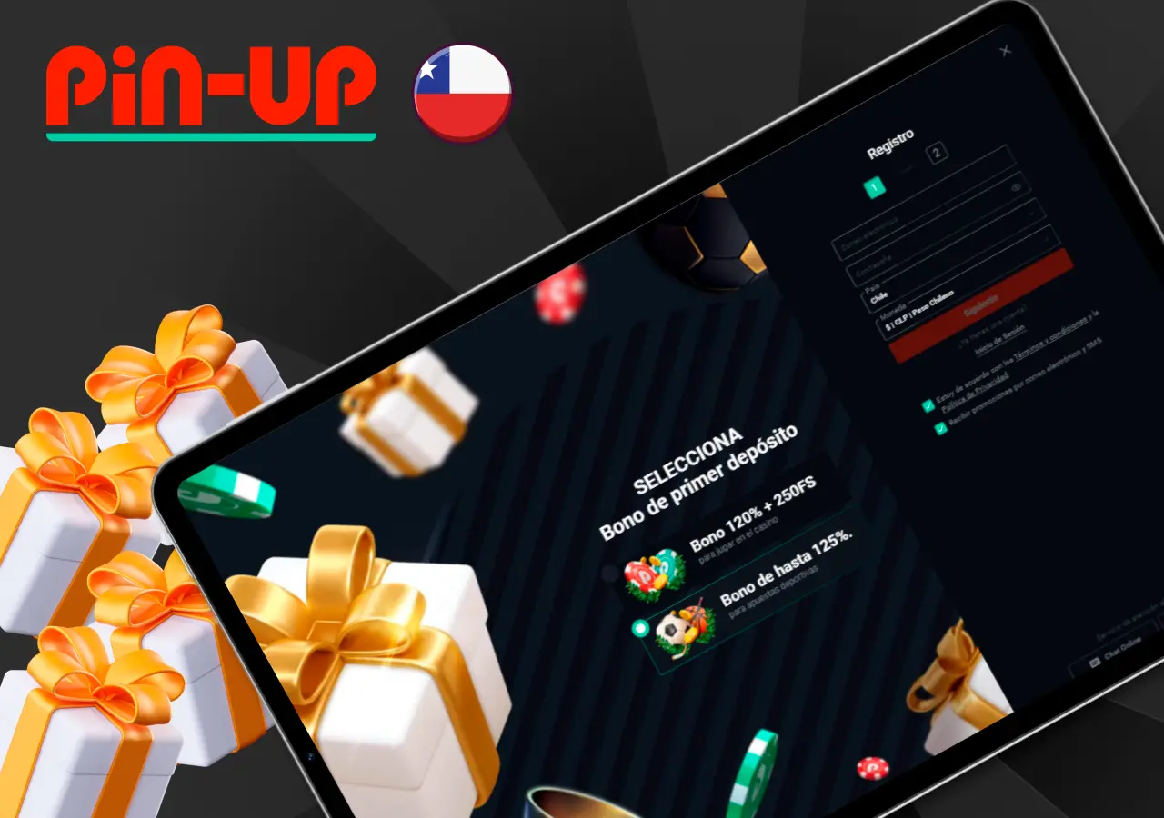 Bonificación de primer depósito con regalos y beneficios adicionales
