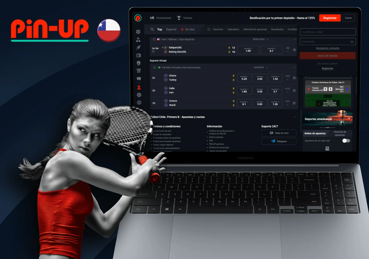 Pin Up Apuestas Tenis