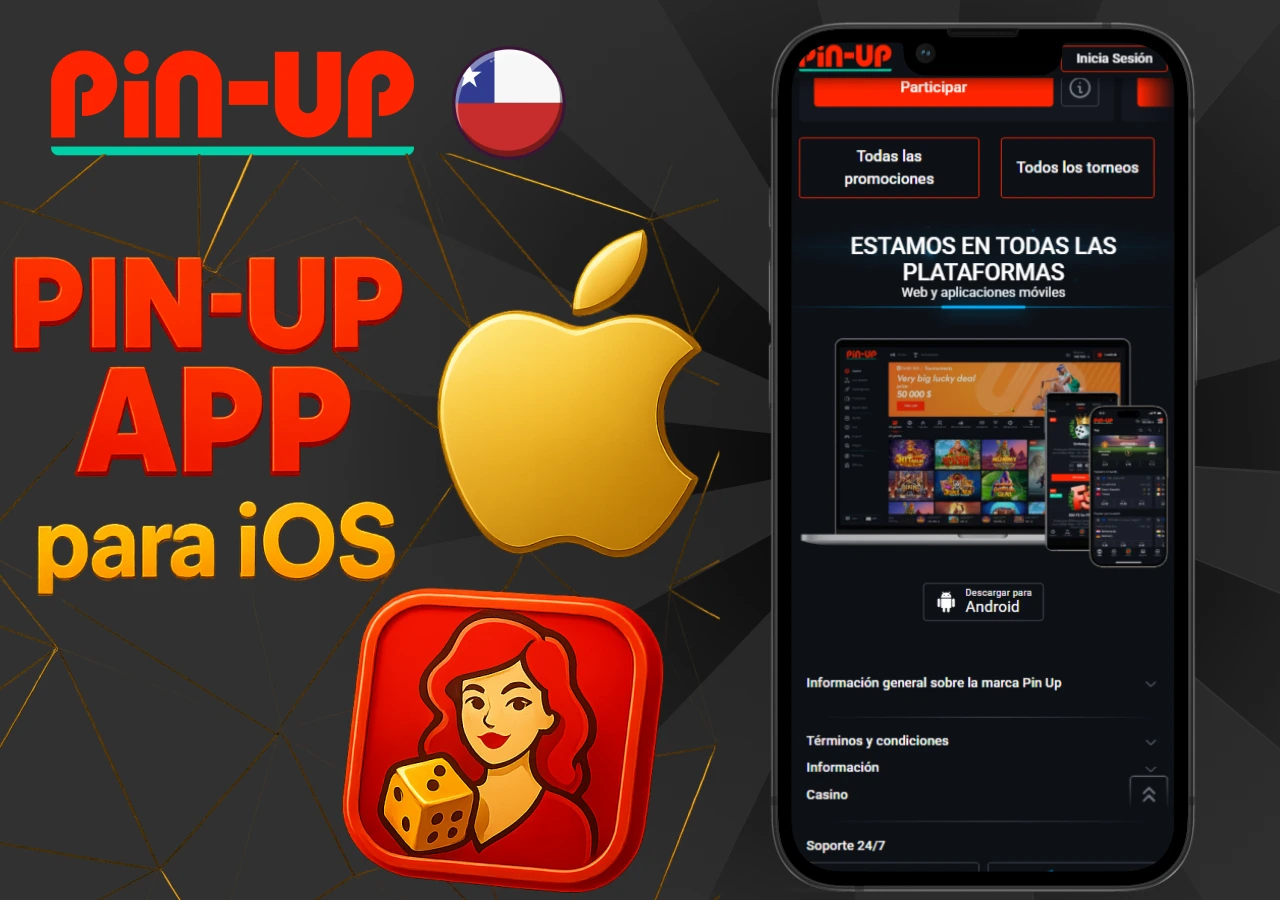 Pin Up App para iOS 